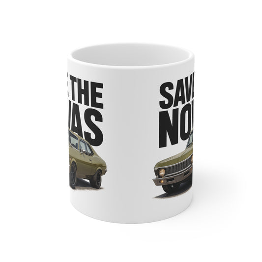 Save the Nova’s Mug – Automotive Gift, Car Lover Mug