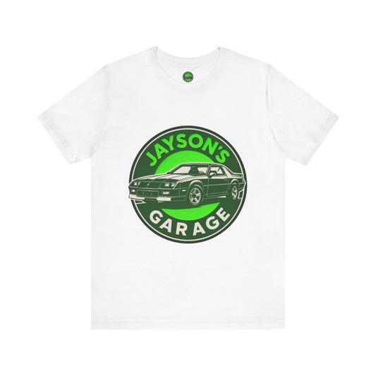 Jayson’s Garage Logo Tee – Custom Car Lover Shirt