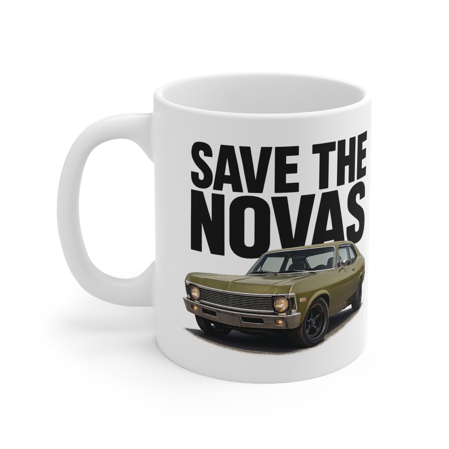 Save the Nova’s Mug – Automotive Gift, Car Lover Mug