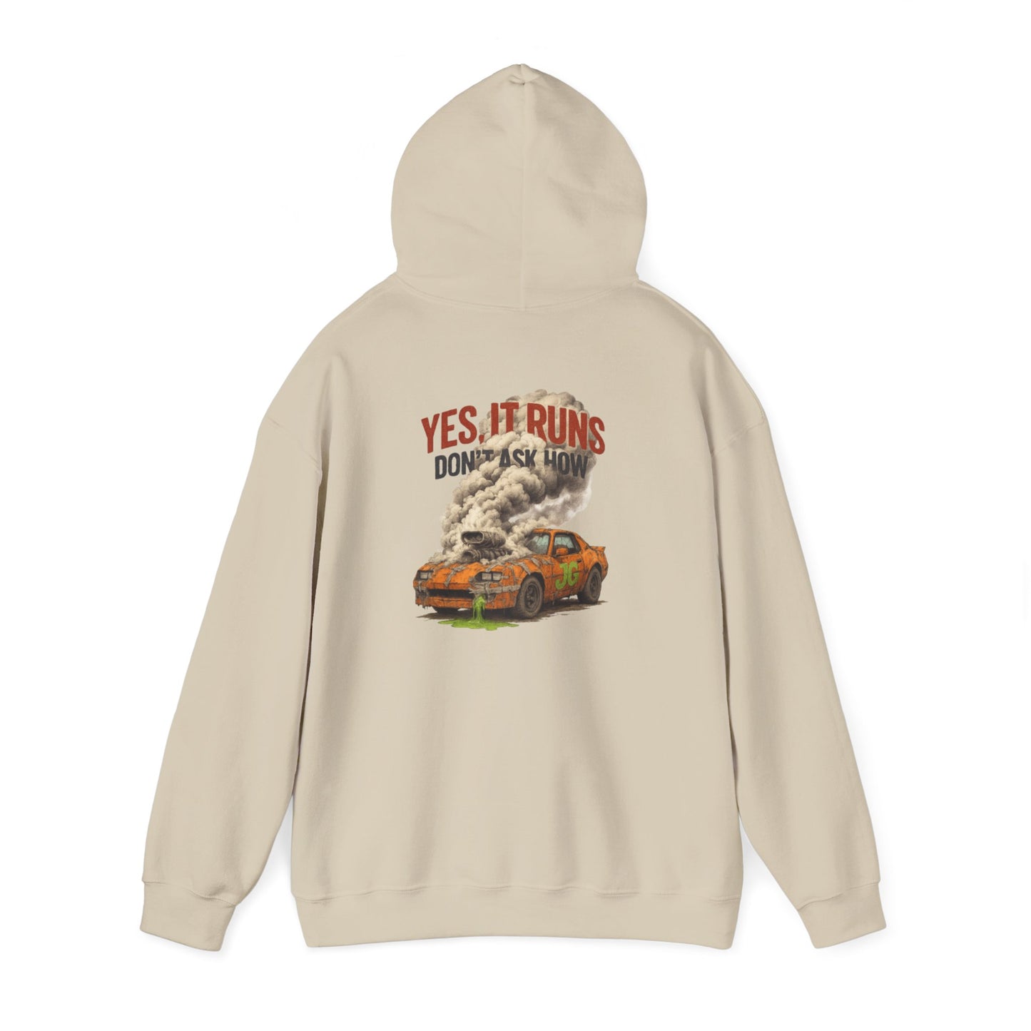 YES, IT RUNS Hoodie