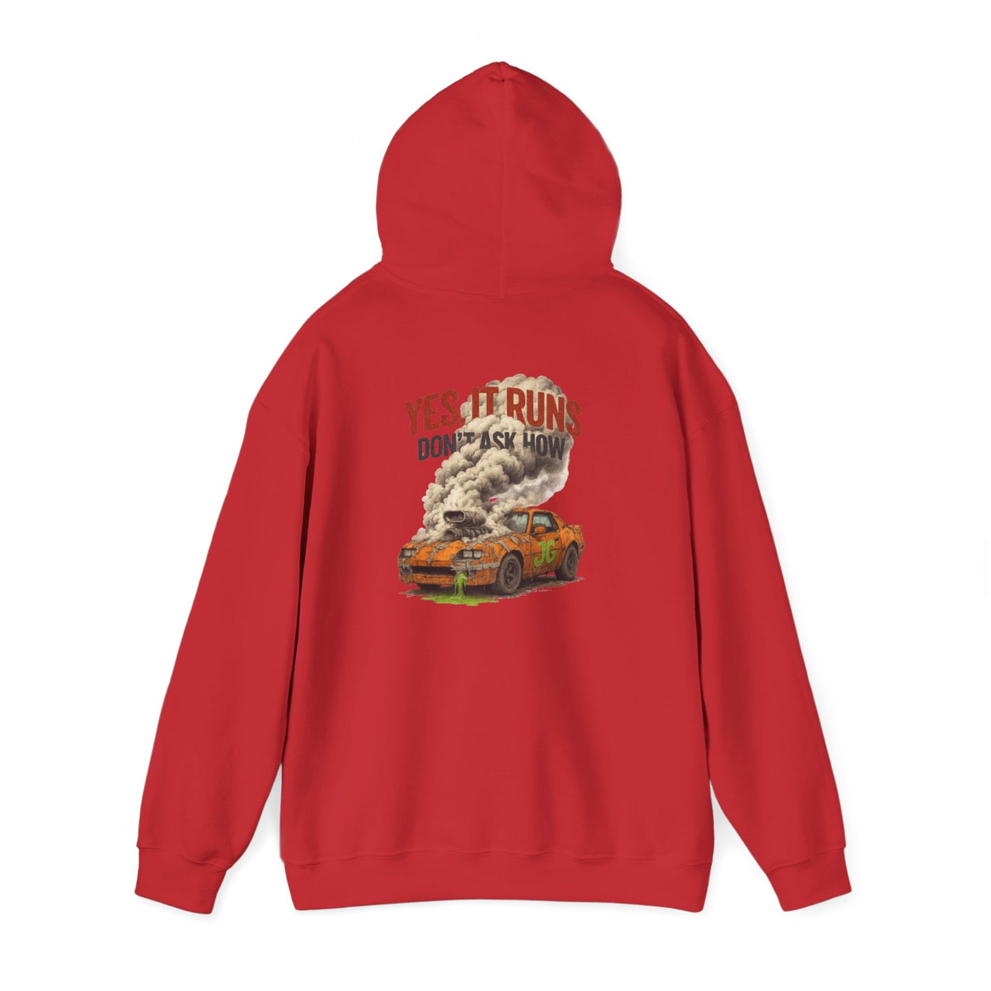 YES, IT RUNS Hoodie