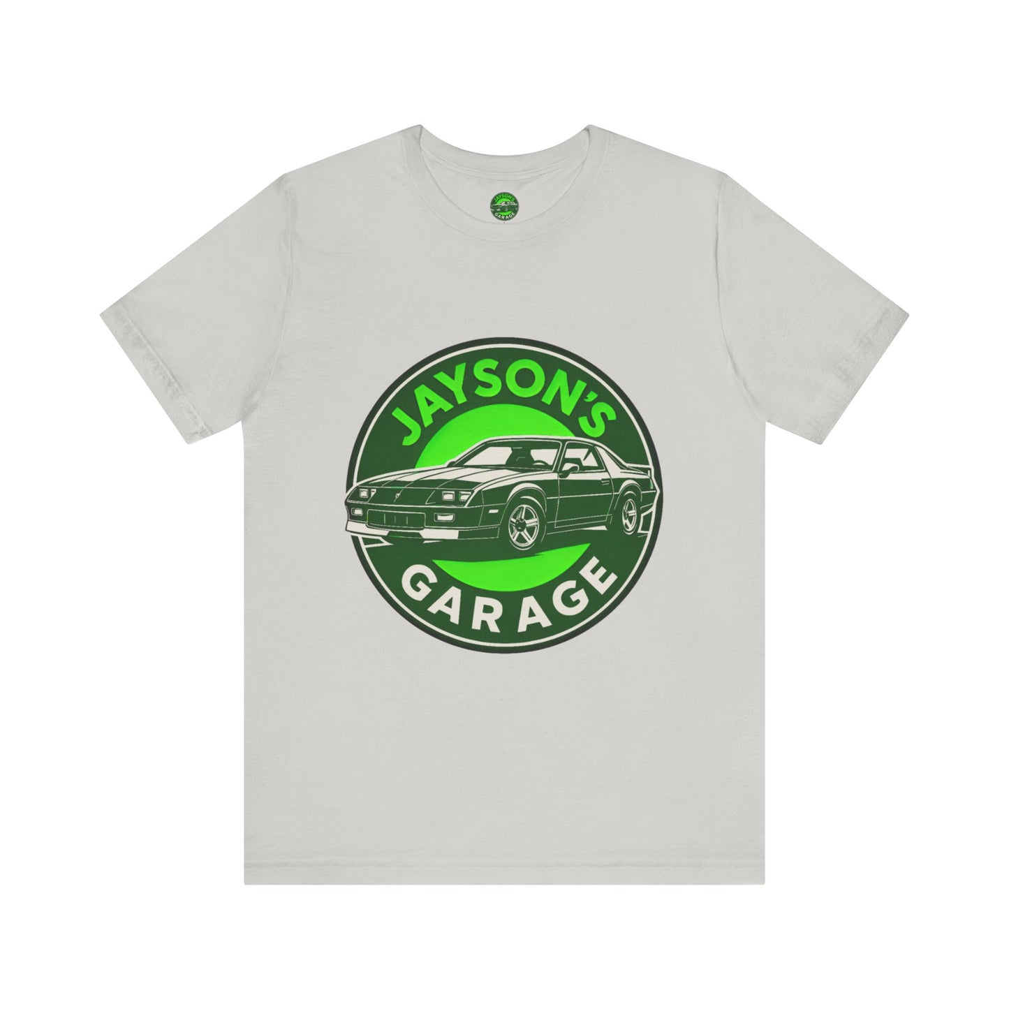 Jayson’s Garage Logo Tee – Custom Car Lover Shirt