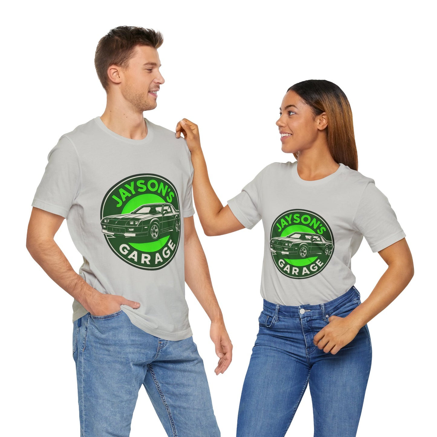 Jayson’s Garage Logo Tee – Custom Car Lover Shirt