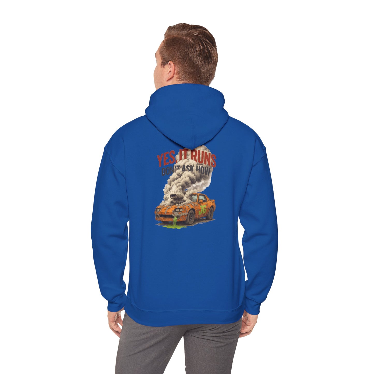 YES, IT RUNS Hoodie
