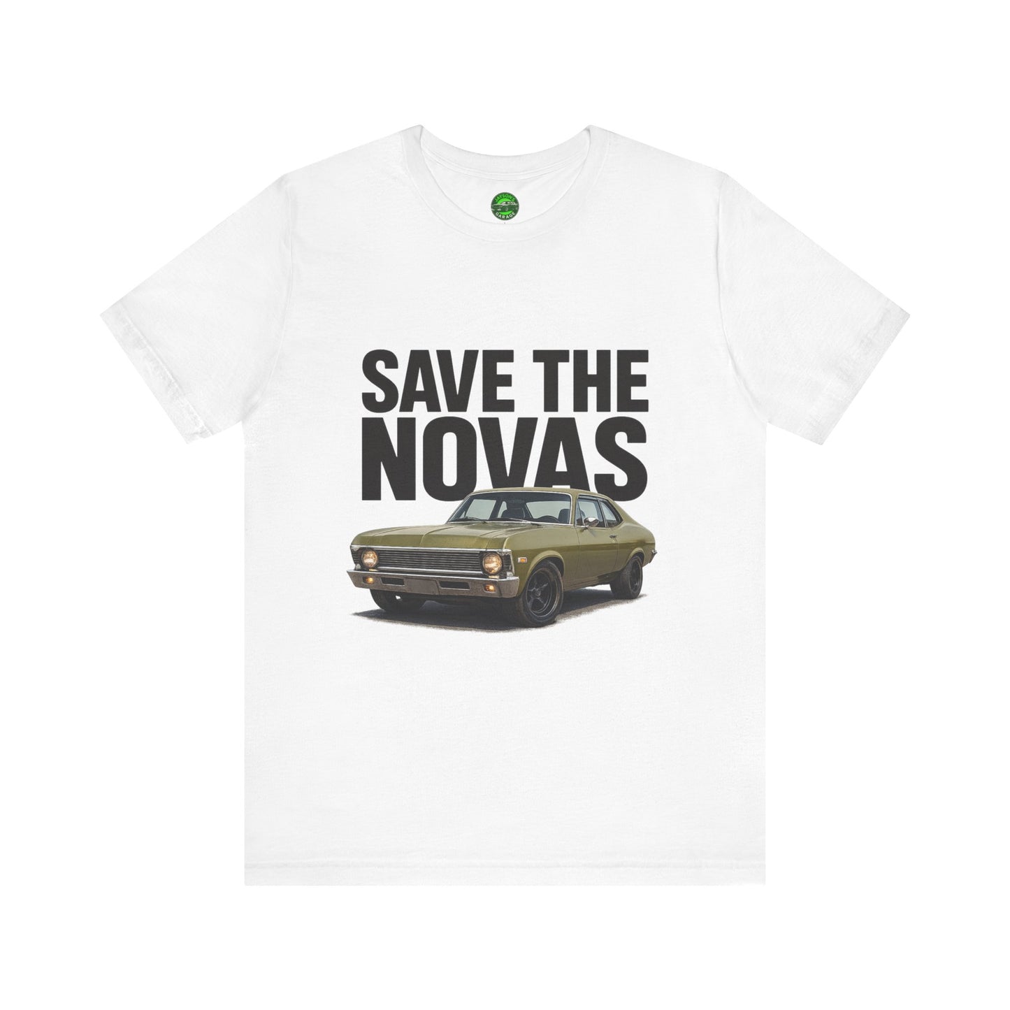 Save the Novas – Support My Mom’s Dream Car | ’72 Chevy Nova Restoration Tee for Classic Car Lovers