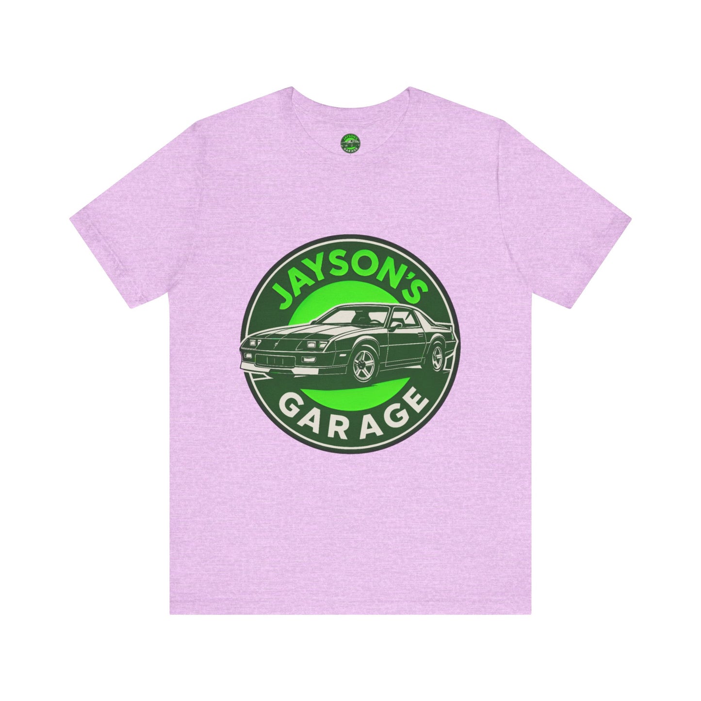 Jayson’s Garage Logo Tee – Custom Car Lover Shirt