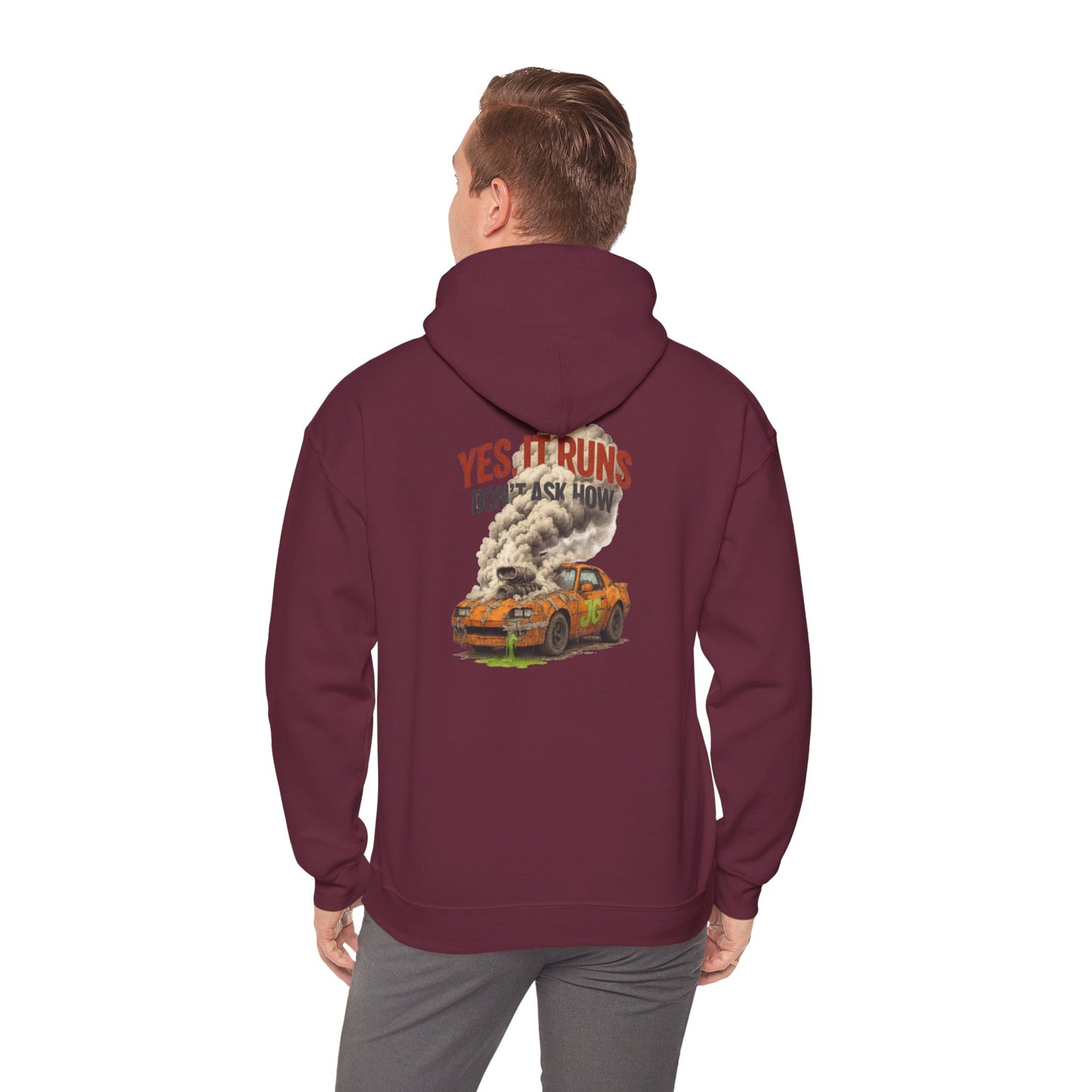 YES, IT RUNS Hoodie