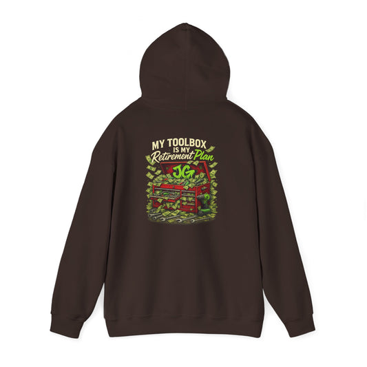 My Toolbox Is My Retirement Plan Hoodie