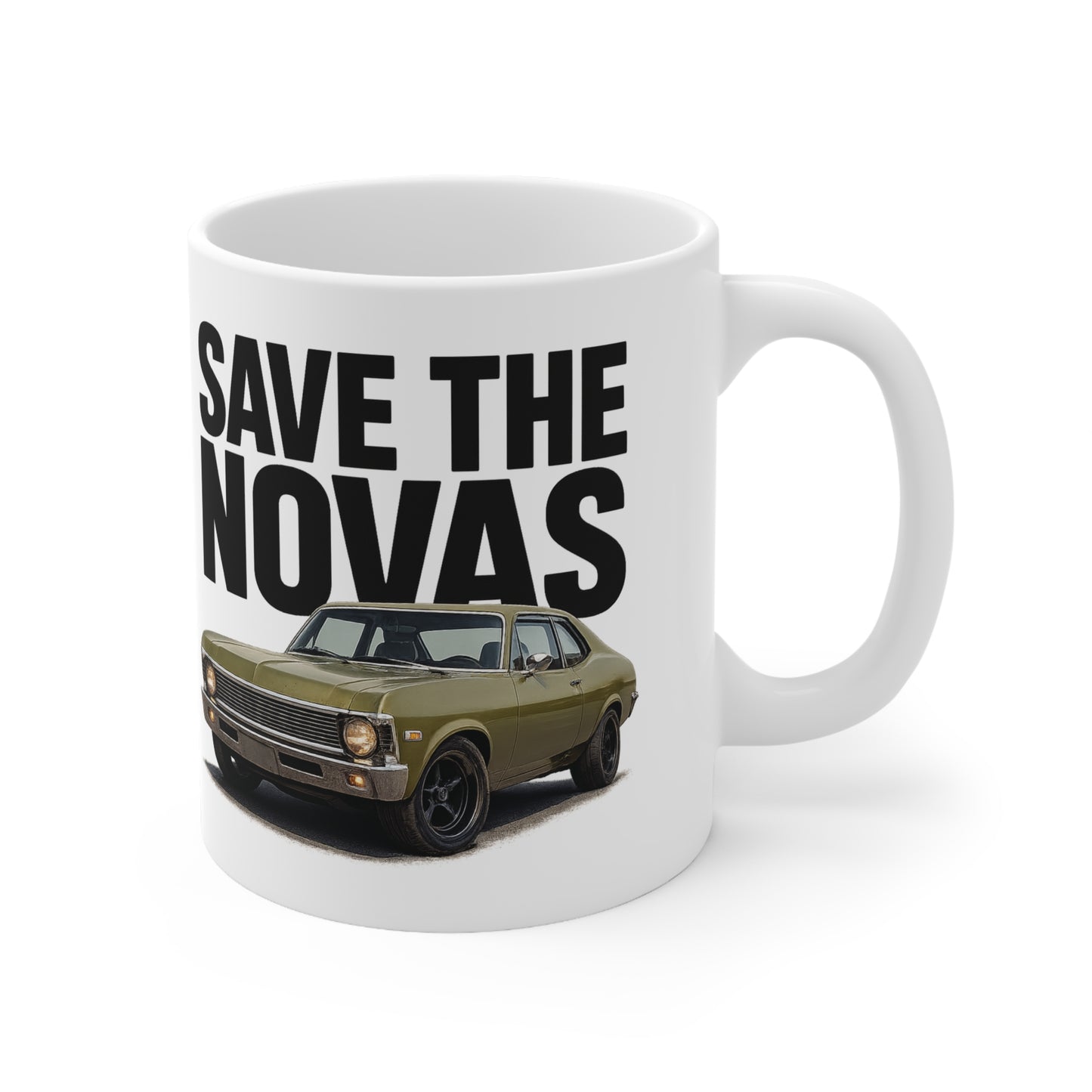 Save the Nova’s Mug – Automotive Gift, Car Lover Mug