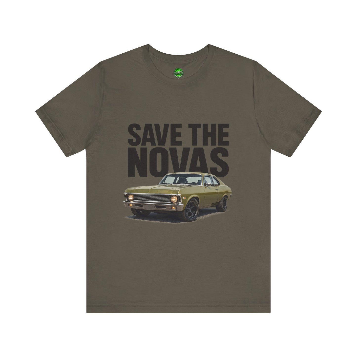 Save the Novas – Support My Mom’s Dream Car | ’72 Chevy Nova Restoration Tee for Classic Car Lovers