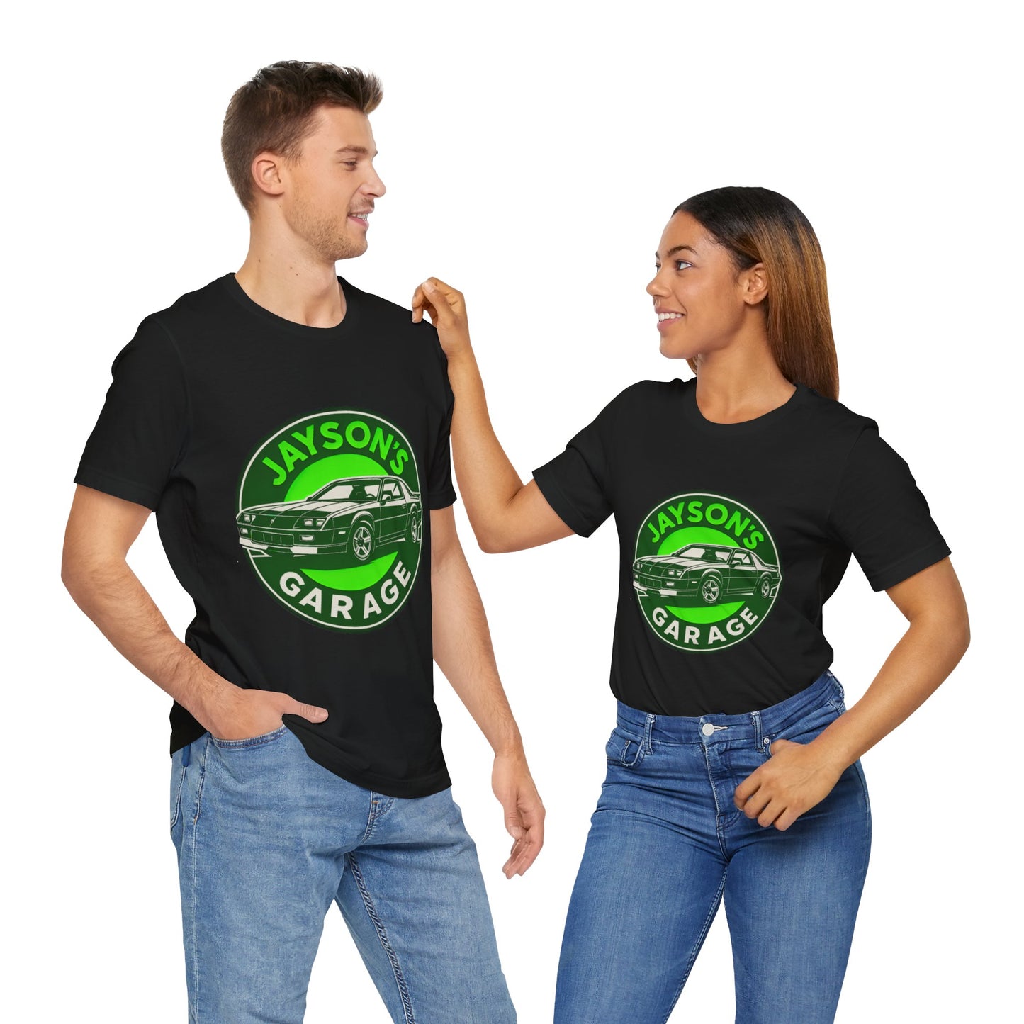 Jayson’s Garage Logo Tee – Custom Car Lover Shirt