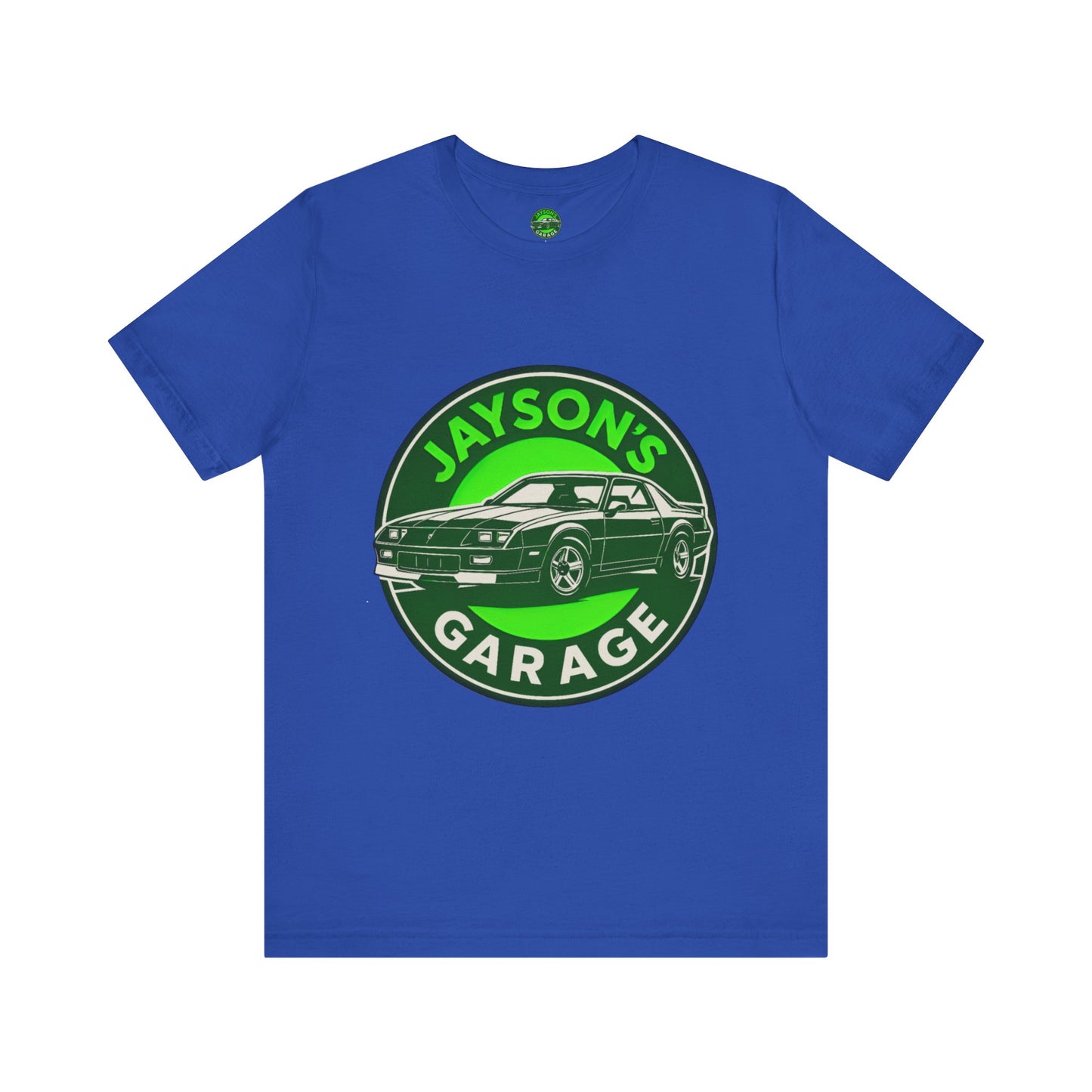 Jayson’s Garage Logo Tee – Custom Car Lover Shirt