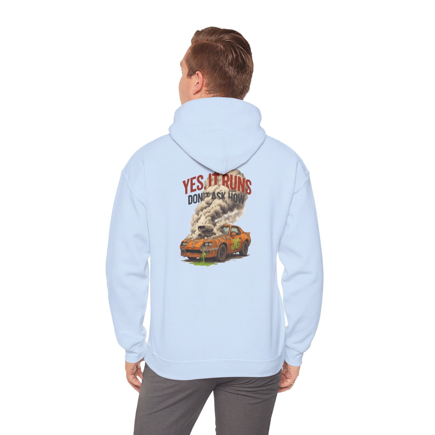 YES, IT RUNS Hoodie