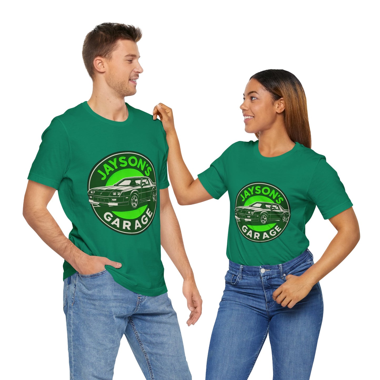 Jayson’s Garage Logo Tee – Custom Car Lover Shirt