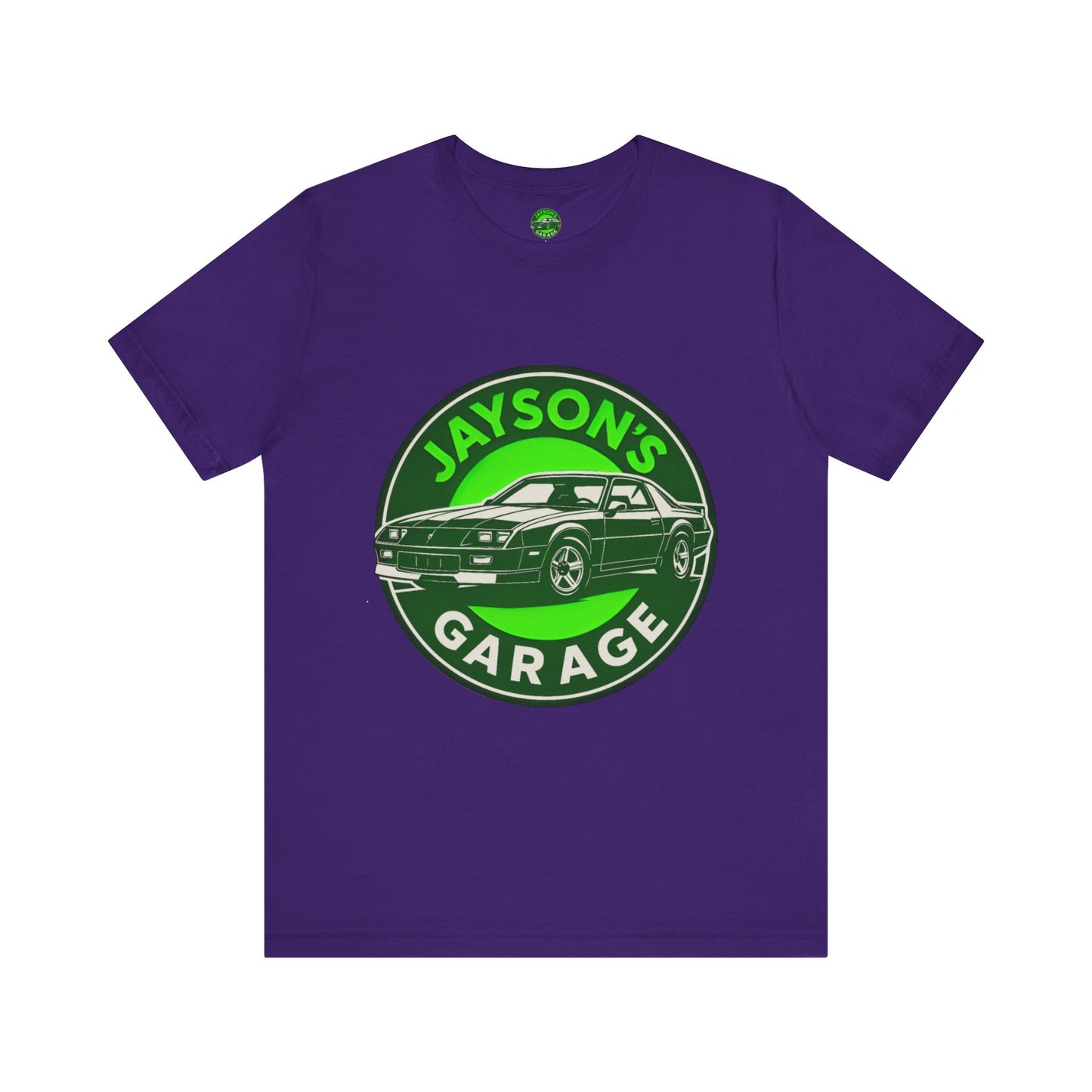 Jayson’s Garage Logo Tee – Custom Car Lover Shirt