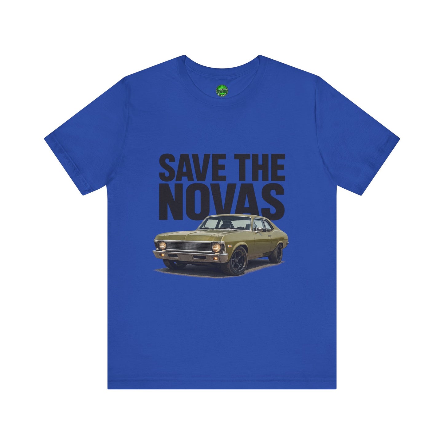Save the Novas – Support My Mom’s Dream Car | ’72 Chevy Nova Restoration Tee for Classic Car Lovers