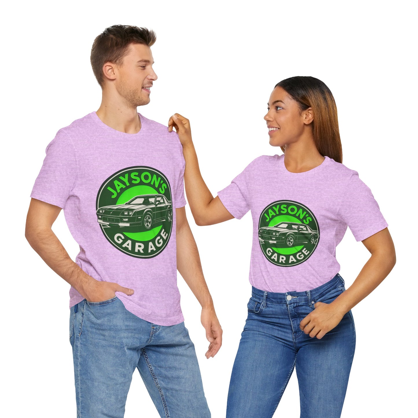 Jayson’s Garage Logo Tee – Custom Car Lover Shirt