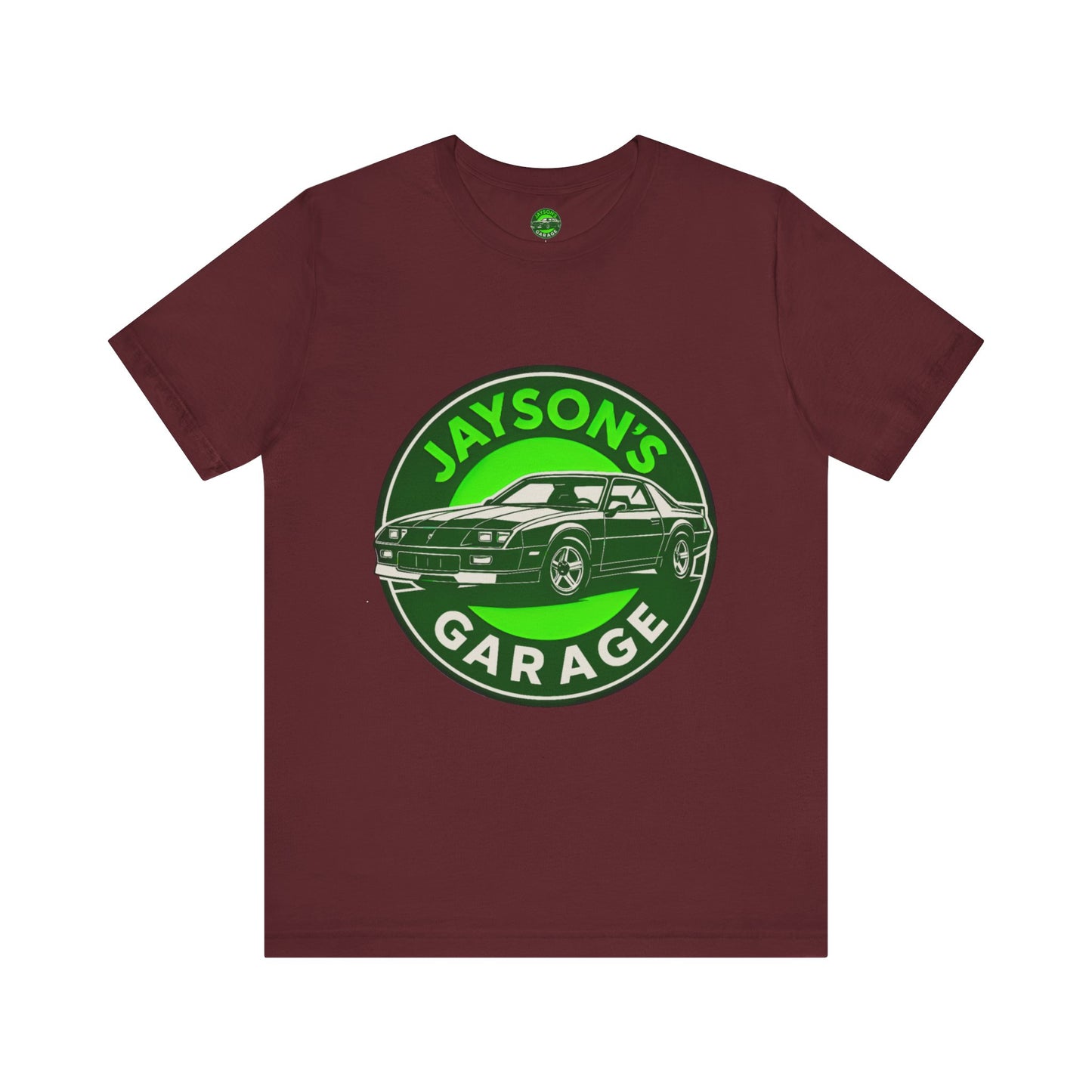 Jayson’s Garage Logo Tee – Custom Car Lover Shirt