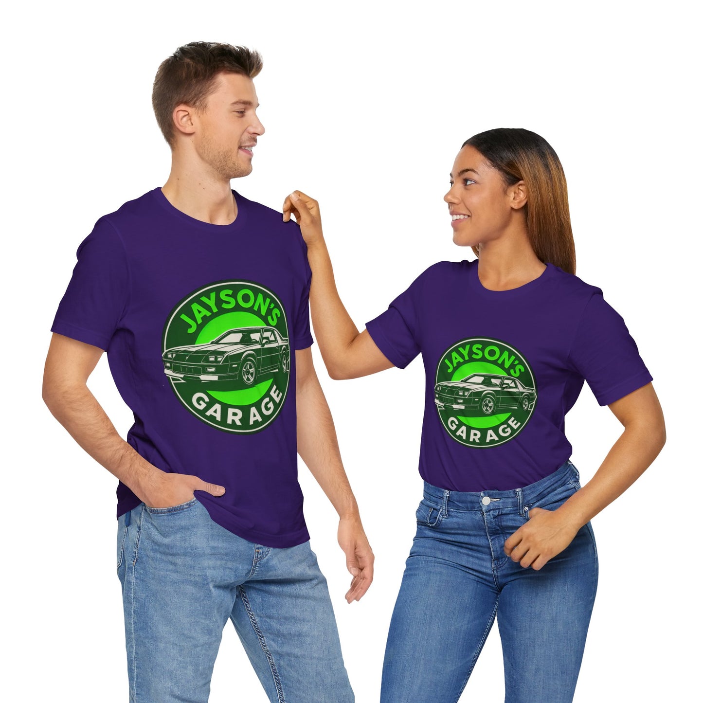 Jayson’s Garage Logo Tee – Custom Car Lover Shirt