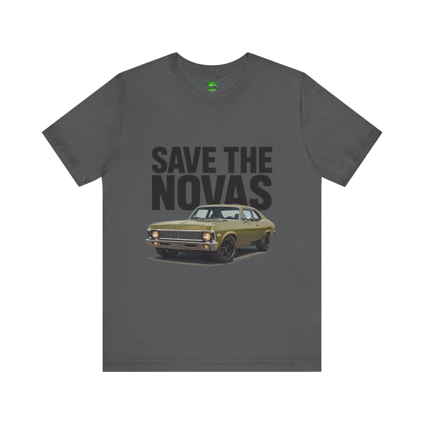 Save the Novas – Support My Mom’s Dream Car | ’72 Chevy Nova Restoration Tee for Classic Car Lovers