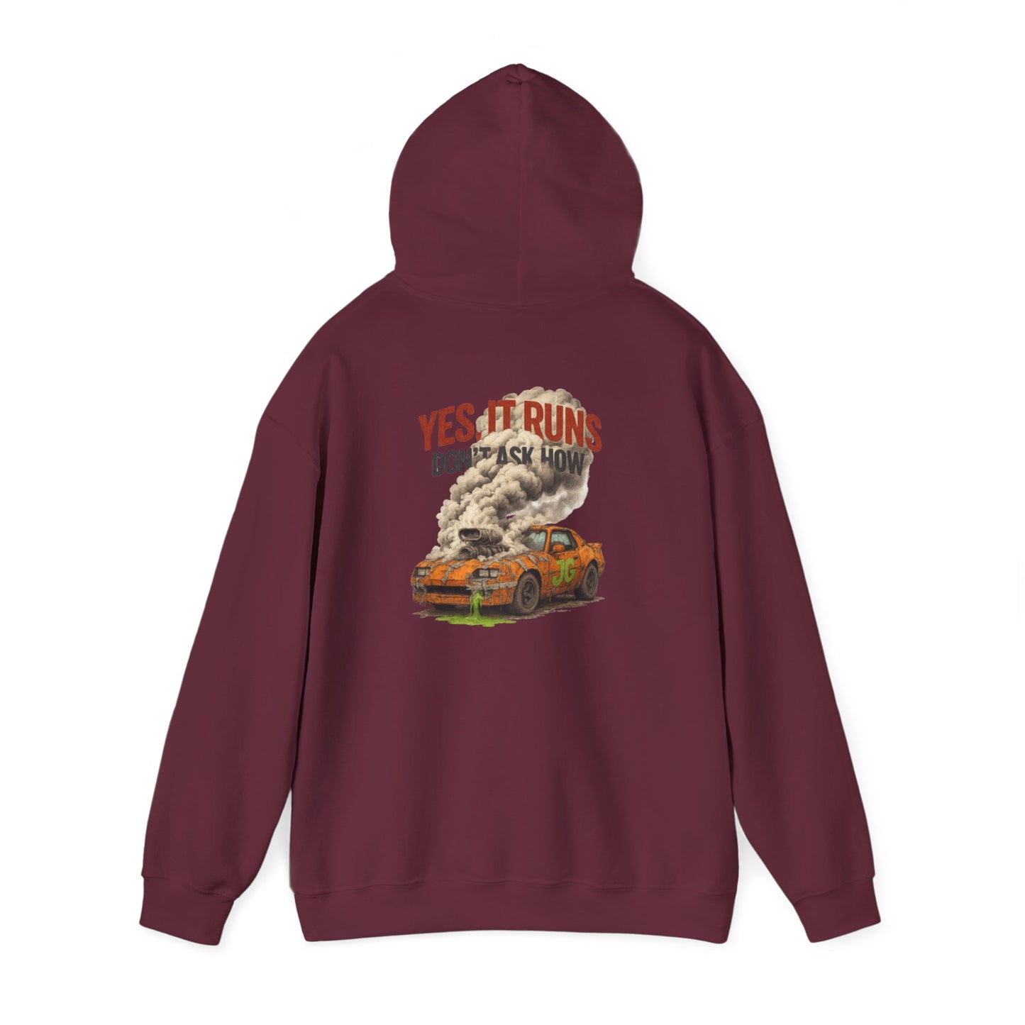 YES, IT RUNS Hoodie