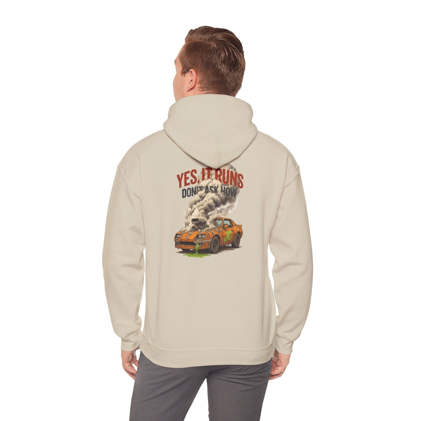 YES, IT RUNS Hoodie