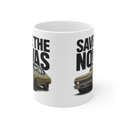 Save the Nova’s Mug – Automotive Gift, Car Lover Mug