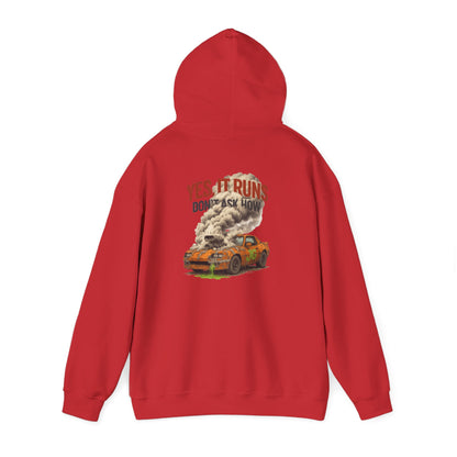 YES, IT RUNS Hoodie
