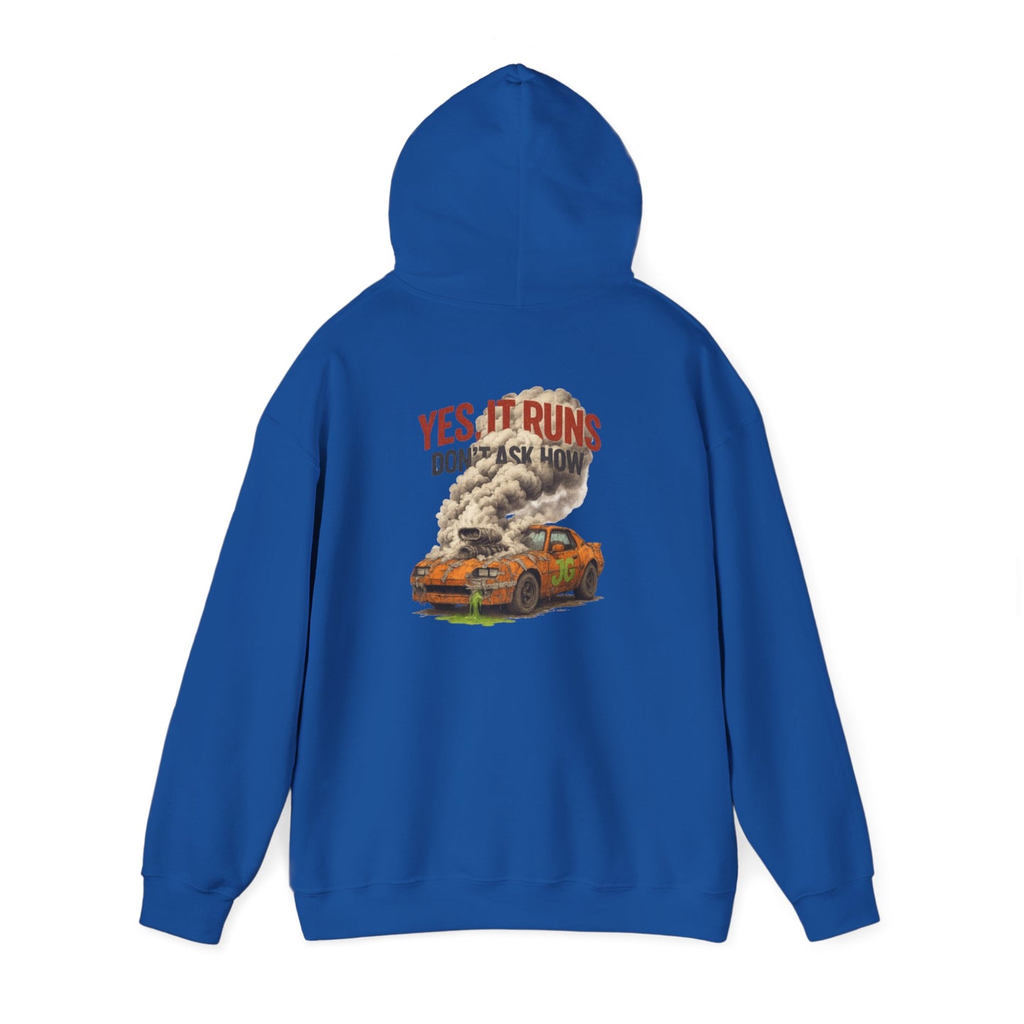 YES, IT RUNS Hoodie
