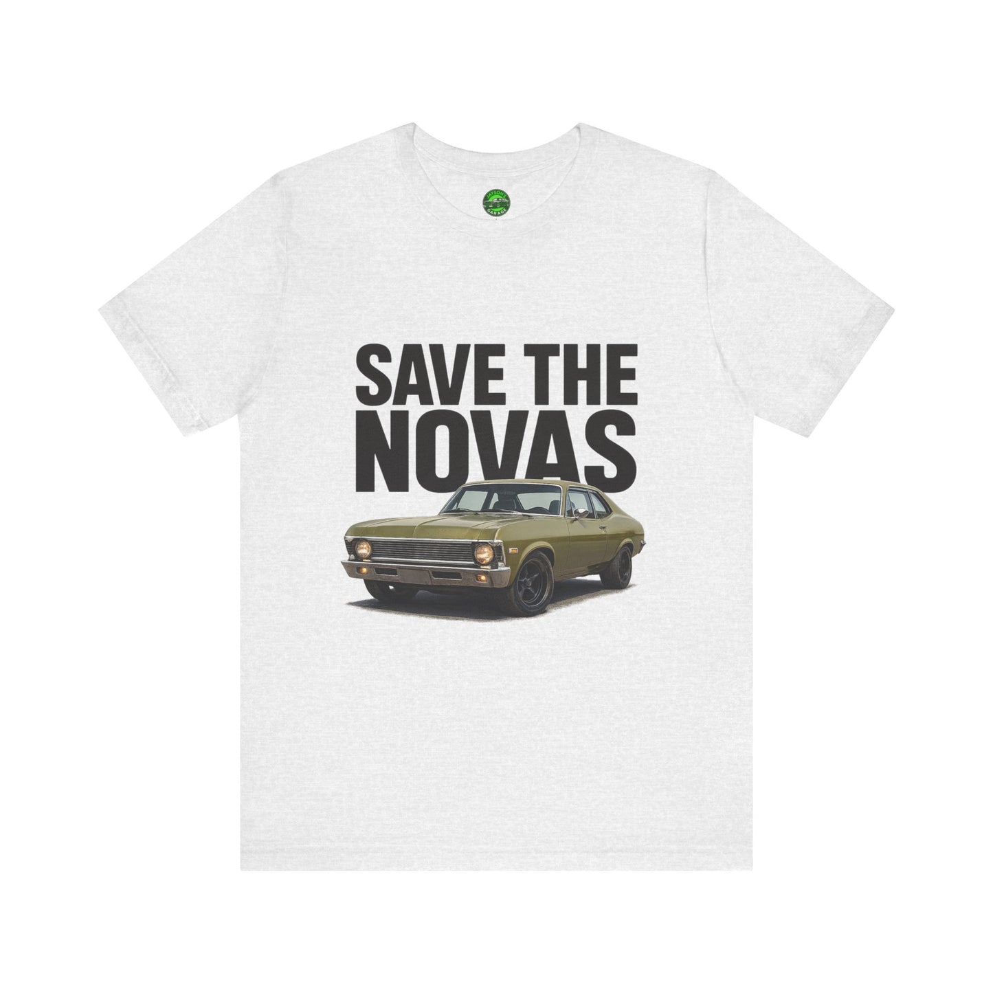 Save the Novas – Support My Mom’s Dream Car | ’72 Chevy Nova Restoration Tee for Classic Car Lovers