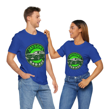 Jayson’s Garage Logo Tee – Custom Car Lover Shirt