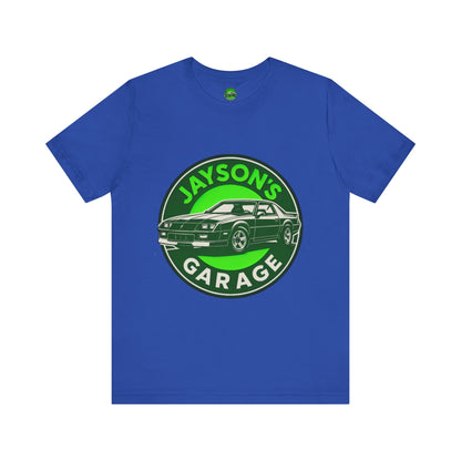 Jayson’s Garage Logo Tee – Custom Car Lover Shirt
