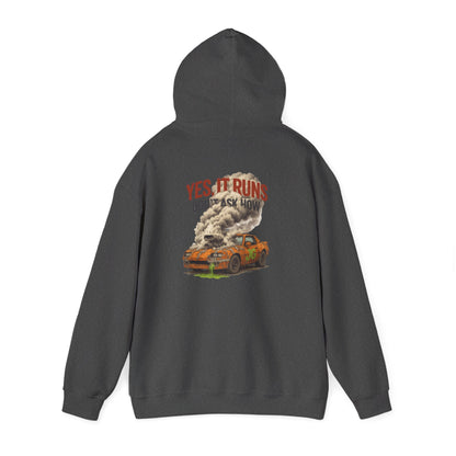 YES, IT RUNS Hoodie