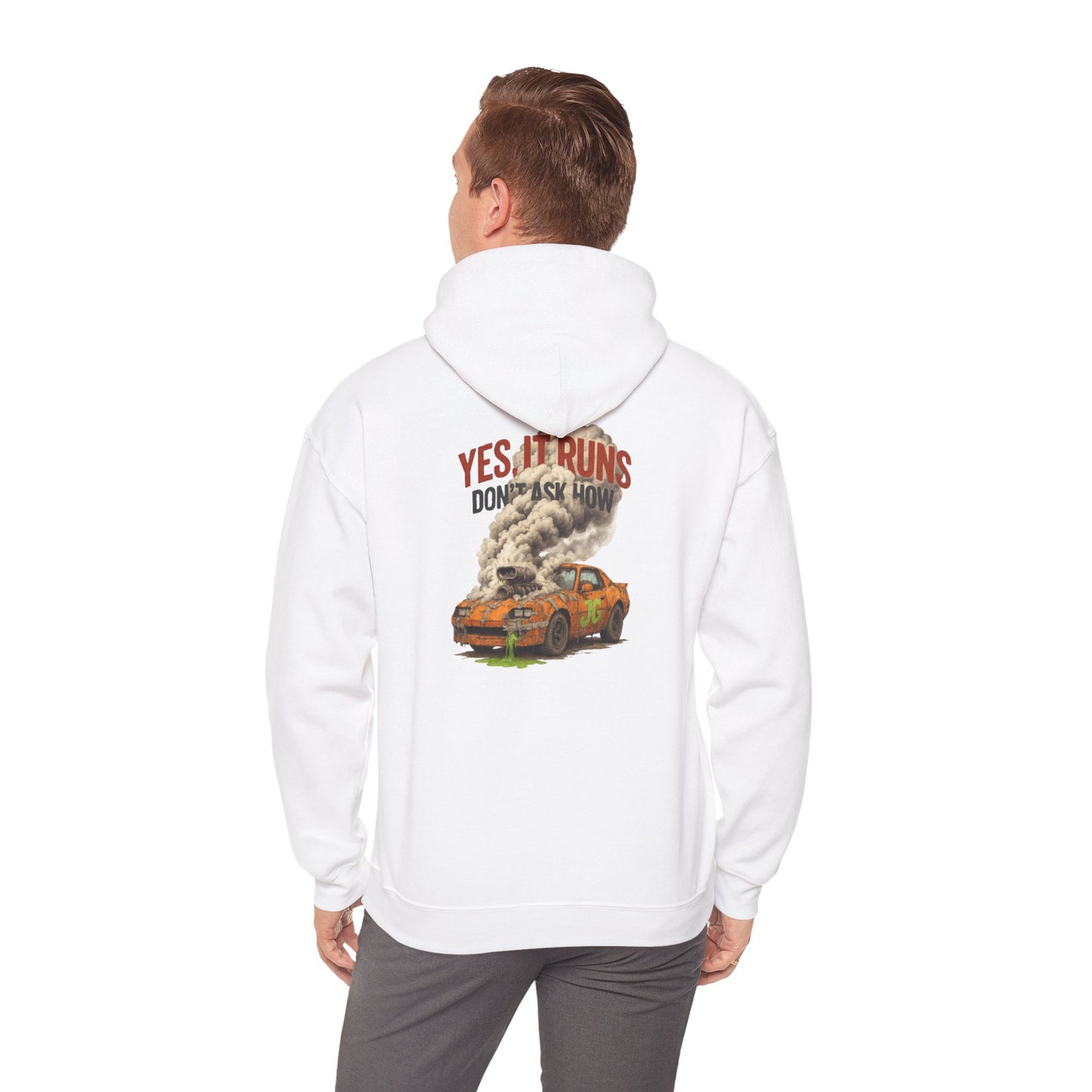YES, IT RUNS Hoodie
