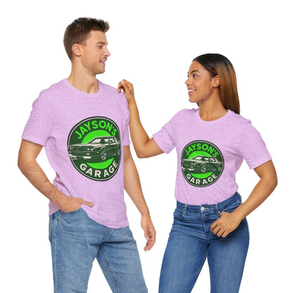 Jayson’s Garage Logo Tee – Custom Car Lover Shirt
