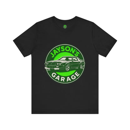 Jayson’s Garage Logo Tee – Custom Car Lover Shirt