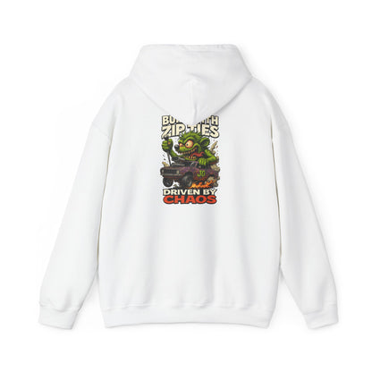 Chaos-Driven Hoodie – Built with Zip Ties, Driven by Chaos | Jayson’s Garage